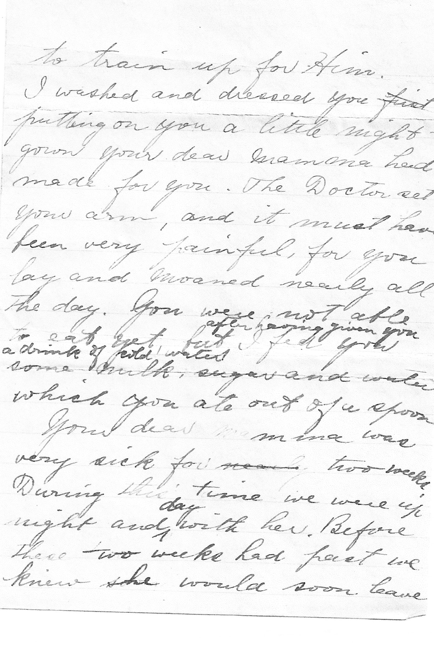Letter to Horace page 2